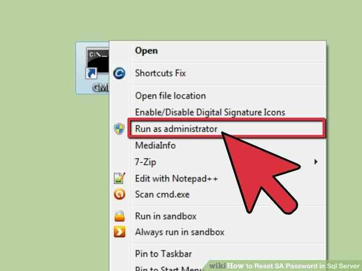 Image intitulé de Réinitialisation de Mot de passe dans Sql Server Étape 14